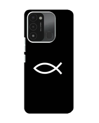Чохол для TECNO Spark 8C з картинкою «Символ риби Jesus» Чохол для TECNO Spark 8C з картинкою «Символ риби Jesus»
