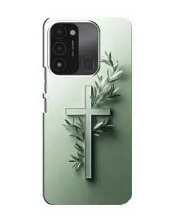 Чохол для TECNO Spark 8C з картинкою «Оливкова гілка»