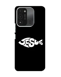 Чохол для TECNO Spark 8C з картинкою «Риба  Jesus»