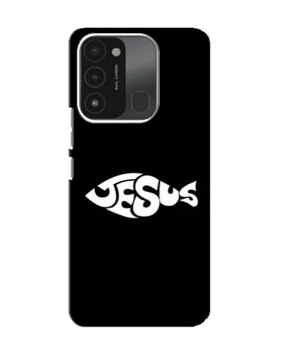 Чохол для TECNO Spark 8C з картинкою «Риба Jesus» Чохол для TECNO Spark 8C з картинкою «Риба Jesus»