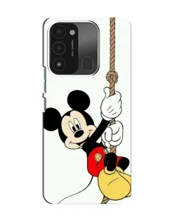 Чохол для TECNO Spark 8C з картинкою «Mickey на канаті»