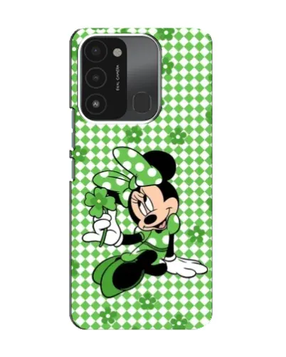Чехол для TECNO Spark 8C с картинкой «Mickey в клетку» Чехол для TECNO Spark 8C с картинкой «Mickey в клетку»