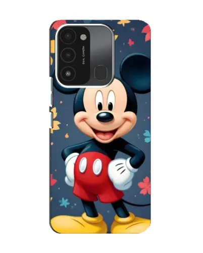 Чехол для TECNO Spark 8C с картинкой «Осенний Mickey Mouse» Чехол для TECNO Spark 8C с картинкой «Осенний Mickey Mouse»