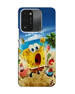 Чехол для TECNO Spark 8C с картинкой «Развлечения на пляже»