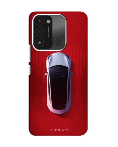 Чохол для TECNO Spark 8C з картинкою «Tesla Top View»