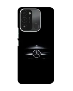 Чохол для TECNO Spark 8C з картинкою «Mercedes — абстрактні лінії»