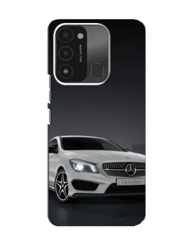 Чохол для TECNO Spark 8C з картинкою «Mercedes AMG GT Silver»