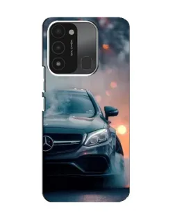 Чохол для TECNO Spark 8C з картинкою «Mercedes — нічне місто»