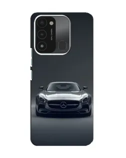 Чохол для TECNO Spark 8C з картинкою «Mercedes на чорному»