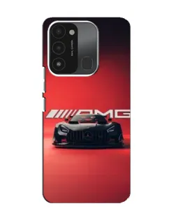 Чохол для TECNO Spark 8C з картинкою «Mercedes AMG — червона лінія»