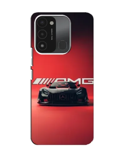 Чохол для TECNO Spark 8C з картинкою «Mercedes AMG — червона лінія»