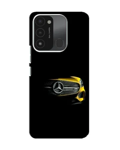 Чохол для TECNO Spark 8C з картинкою «Mercedes — ретро стиль»