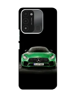 Чохол для TECNO Spark 8C з картинкою «Mercedes — неоновий лого»