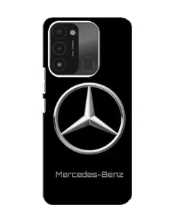 Чохол для TECNO Spark 8C з картинкою «Mercedes Silver Logo»