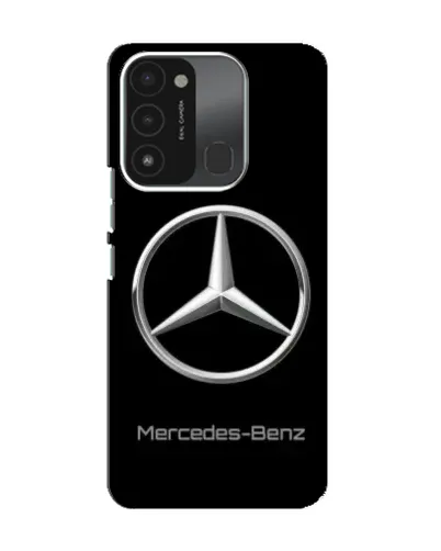 Чохол для TECNO Spark 8C з картинкою «Mercedes Silver Logo»