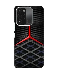 Чохол для TECNO Spark 8C з картинкою «Mercedes Carbon Grid»
