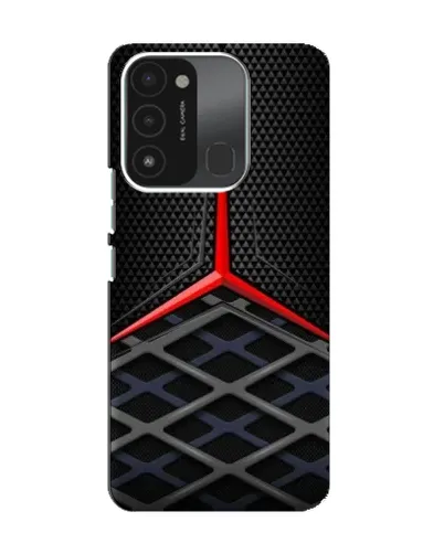 Чохол для TECNO Spark 8C з картинкою «Mercedes Carbon Grid»