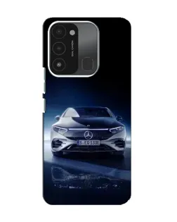 Чохол для TECNO Spark 8C з картинкою «Нічний Mercedes EQ»