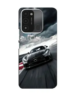 Чохол для TECNO Spark 8C з картинкою «Гоночний Mercedes AMG»