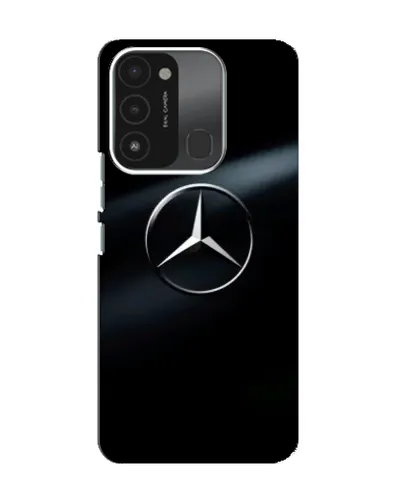 Чохол для TECNO Spark 8C з картинкою «Mercedes на металі»