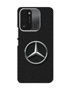Чохол для TECNO Spark 8C з картинкою «Карбоновий Mercedes стиль»