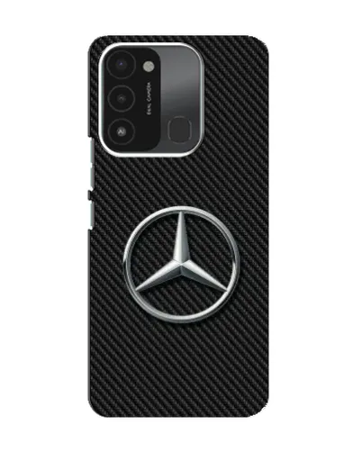 Чохол для TECNO Spark 8C з картинкою «Карбоновий Mercedes стиль»
