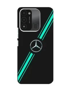 Чохол для TECNO Spark 8C з картинкою «Спортивні лінії Mercedes»