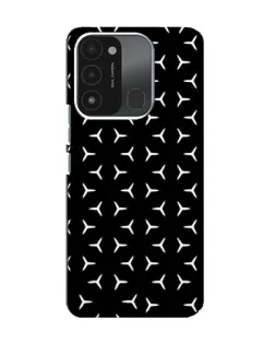 Чохол для TECNO Spark 8C з картинкою «Mercedes паттерн зірок»
