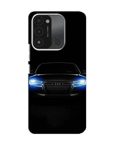 Чохол для TECNO Spark 8C з картинкою «Audi в неоні»