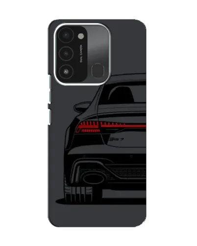 Чохол для TECNO Spark 8C з картинкою «Задня частина Audi — арт»