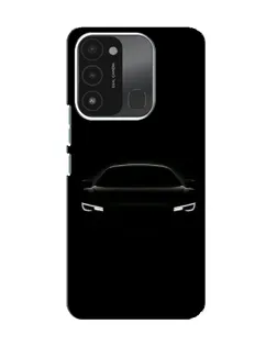 Чохол для TECNO Spark 8C з картинкою «Погляд Audi у темряві»