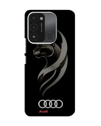Чохол для TECNO Spark 8C з картинкою «Графіка — пантера та Audi»