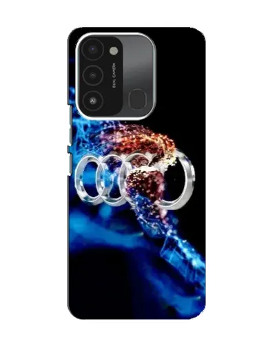 Чохол для TECNO Spark 8C з картинкою «Енергія лого Audi»
