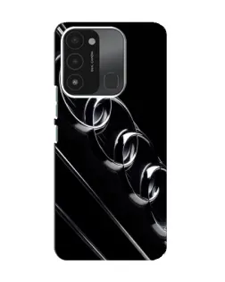 Чохол для TECNO Spark 8C з картинкою «Audi — абстрактні кільця»