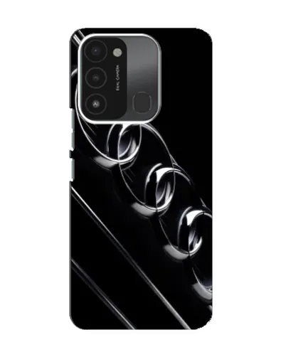 Чохол для TECNO Spark 8C з картинкою «Audi — абстрактні кільця»