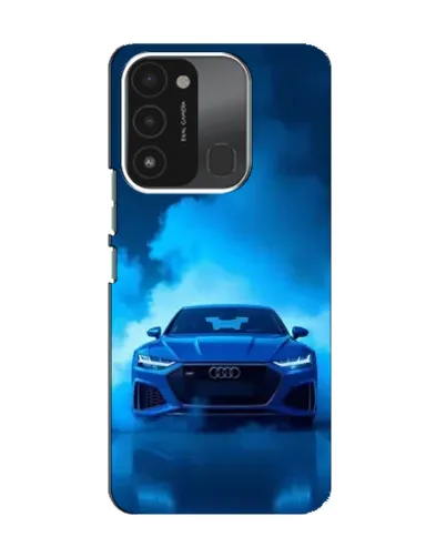 Чохол для TECNO Spark 8C з картинкою «Audi — блакитна енергія»