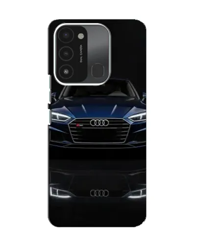 Чохол для TECNO Spark 8C з картинкою «Audi — нічне відображення»