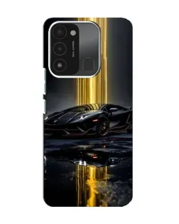 Чохол для TECNO Spark 8C з картинкою «Нічний Lamborghini драйв»