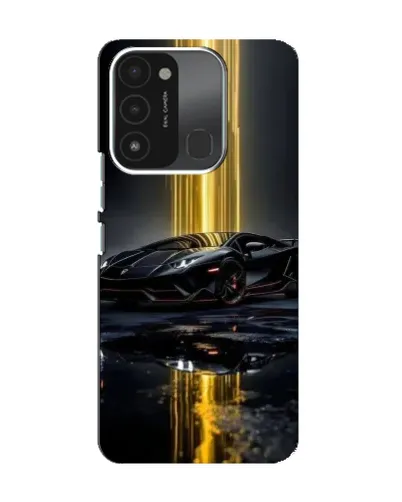 Чохол для TECNO Spark 8C з картинкою «Нічний Lamborghini драйв»