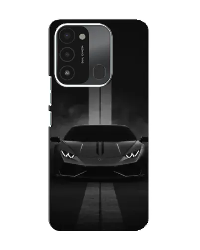 Чохол для TECNO Spark 8C з картинкою «Lamborghini симетрія доріг»