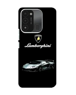 Чохол для TECNO Spark 8C з картинкою «Логотип Lamborghini класика»