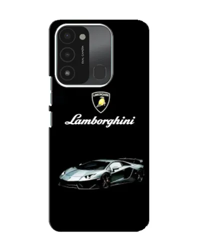 Чохол для TECNO Spark 8C з картинкою «Логотип Lamborghini класика»