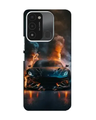 Чохол для TECNO Spark 8C з картинкою «Lamborghini димна естетика»