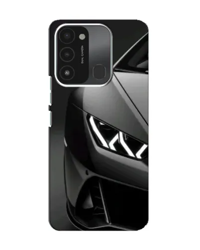 Чохол для TECNO Spark 8C з картинкою «Lamborghini фари деталізація»