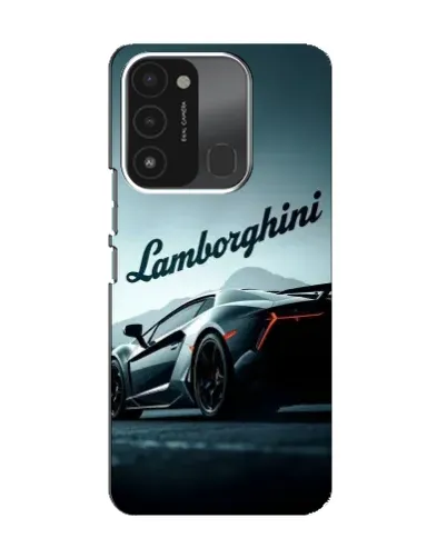 Чохол для TECNO Spark 8C з картинкою «Класичний Lamborghini надпис»