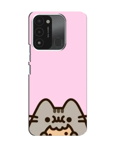 Чохол для TECNO Spark 8C з картинкою «Pusheen та печиво» Чохол для TECNO Spark 8C з картинкою «Pusheen та печиво»