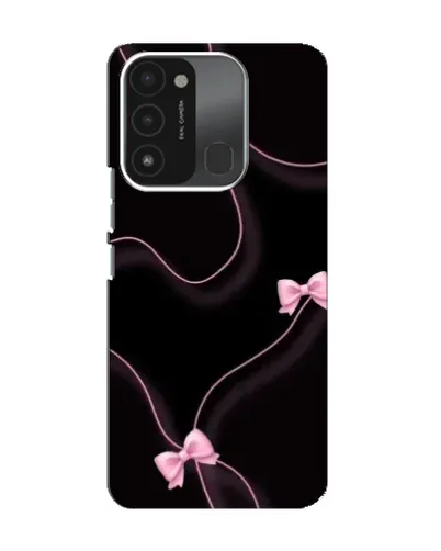 Чохол для TECNO Spark 8C з картинкою «Рожеві стрічки»