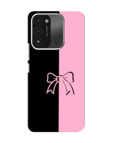 Чохол для TECNO Spark 8C з картинкою «Половинки банту»