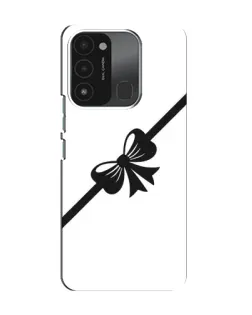 Чохол для TECNO Spark 8C з картинкою «Діагональний бант»