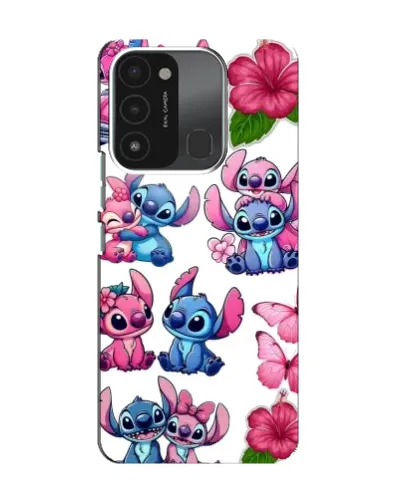 Чохол для TECNO Spark 8C з картинкою «Стікери Stitch та Angel» Чохол для TECNO Spark 8C з картинкою «Стікери Stitch та Angel»